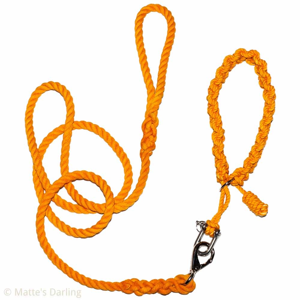 Orange cotton cordage - Matte's Darling